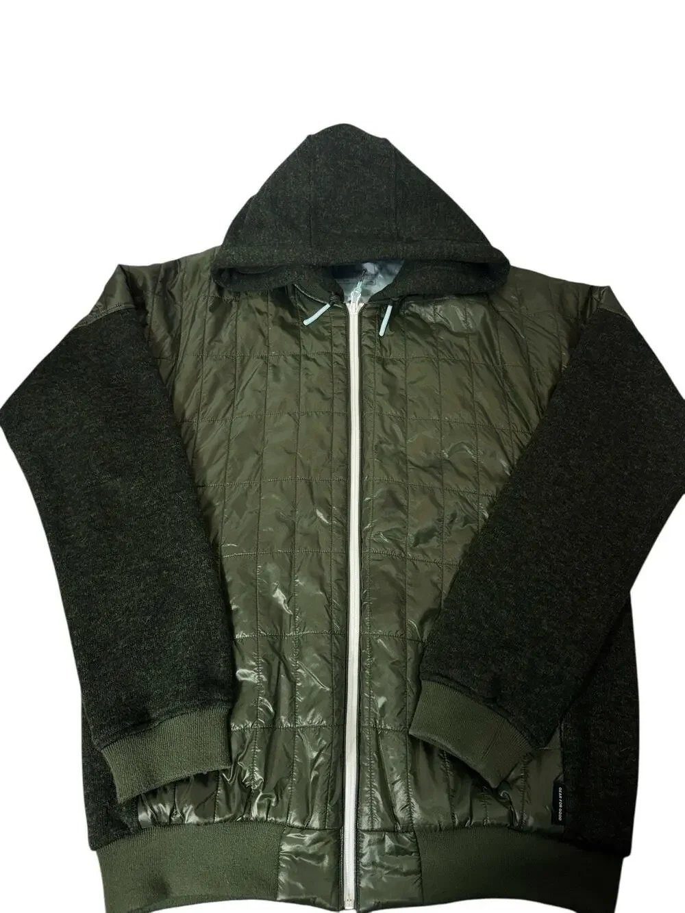 Cotopaxi Jacket ML Green Kusa Hybrid 80g Llama Insulated Hooded